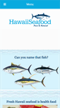 Mobile Screenshot of hawaii-seafood.org